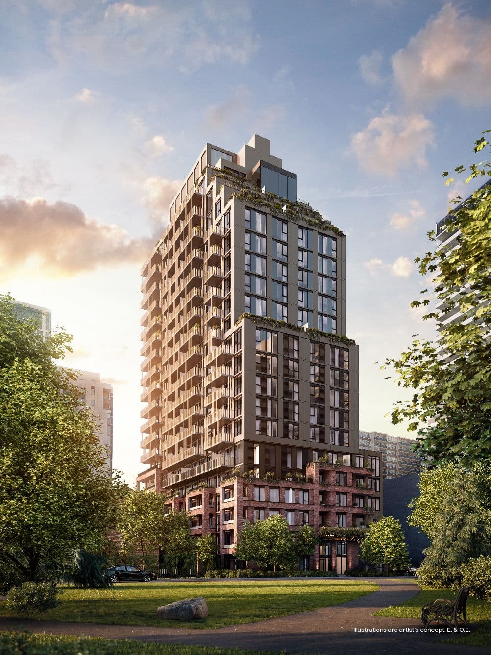 pre-construction listing Akra Living