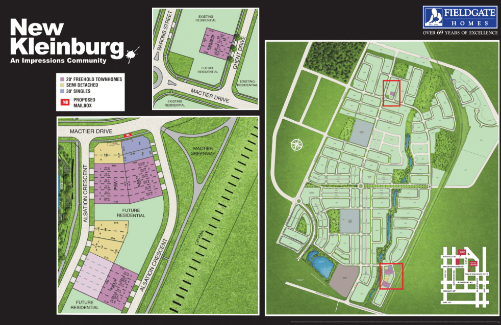 pre-construction listing New Kleinburg